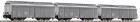 66058 Roco Set of 3 garbage transport cars